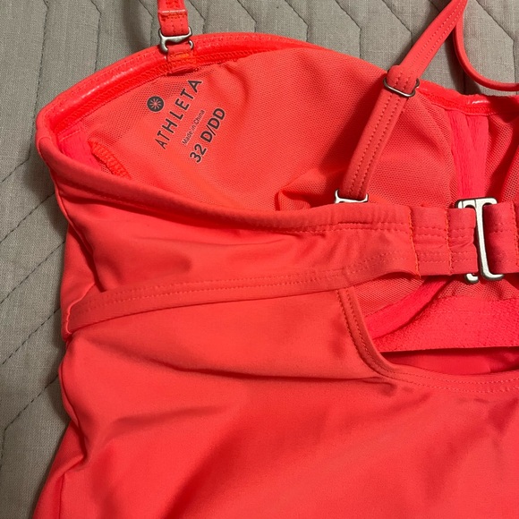 Athleta Tankini Top 32D/DD and Athleta Small Swim Bottom - Picture 4 of 5